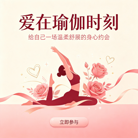 爱在瑜伽时刻 给自己一场温柔舒展的身心约会